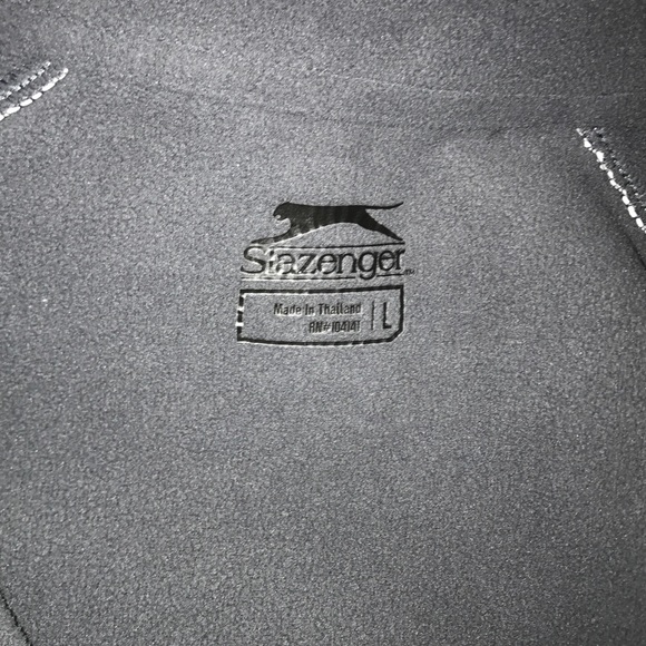 Slazenger Men's White Long Sleeve Golf Jacket - Picture 3 of 3